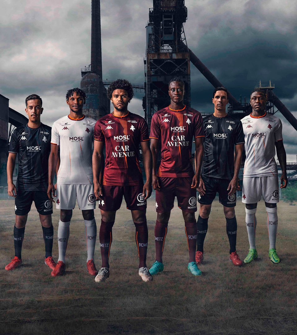 Le FC Metz s'offre une Croix de Lorraine biseautée comme nouveau logo - BLE  Lorraine